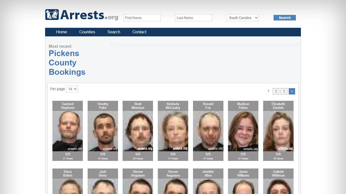 Pickens County Arrests and Inmate Search